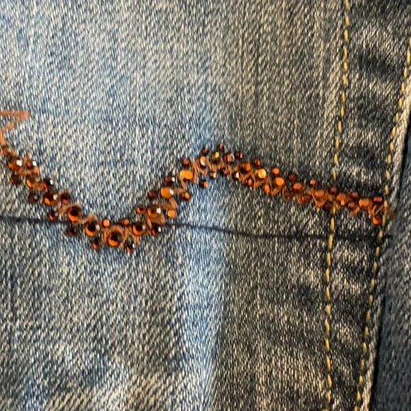 7FAMK Cutoff Jean Shorts - Picture 5 of 9